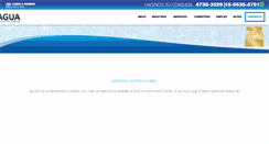 Desktop Screenshot of inagua.com.ar
